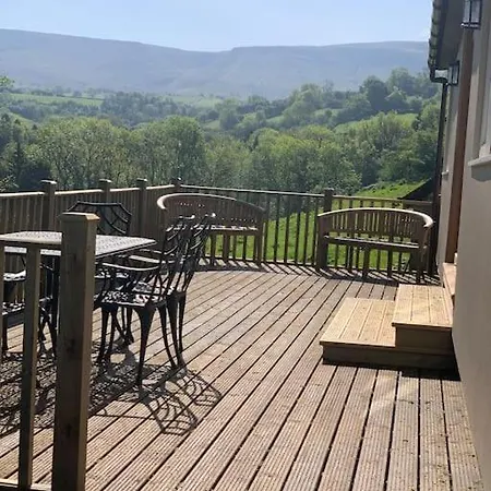 Cottage With Outstanding Views Velindre  Exterior photo